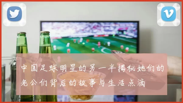 中国足球明星的另一半揭秘她们的老公们背后的故事与生活点滴