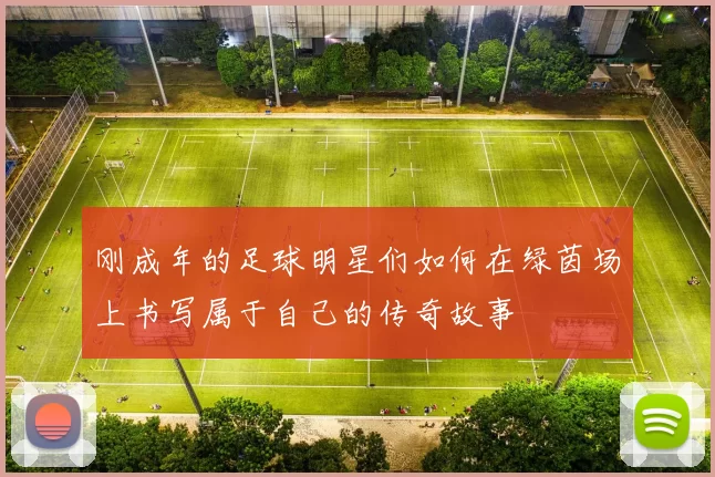 刚成年的足球明星们如何在绿茵场上书写属于自己的传奇故事